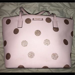 Kate Spade ♠️ Polkadot Tote